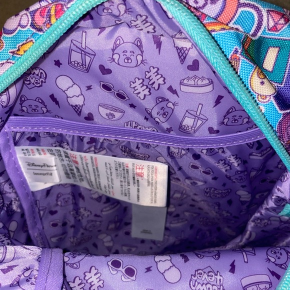Loungefly Turning red mini backpack from Disney parks! - Picture 3 of 3